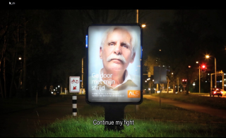 ALS Foundation Netherlands: Ads from the afterlife