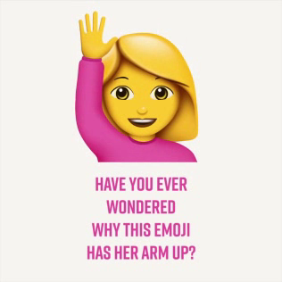 Pink Caravan / Friends of Cancer Patients: Self Exam Emoji