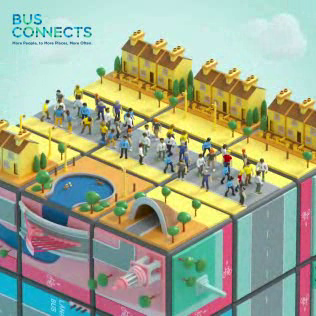 BusConnects: Dublin Rubik's Cube Animation 3