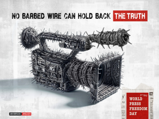 Great Cause: NO BARBED WIRE CAN HOLD BACK THE TRUTH