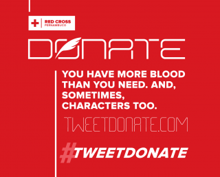 Red Cross: Tweet Donate