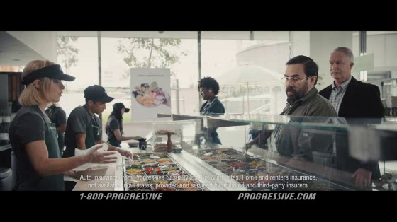 Progressive Insurance: Fast Casual