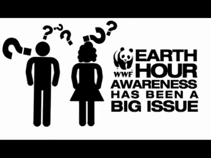 Earth Hour: Website works in the dark