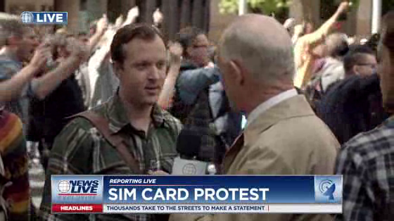 Vodafone Australia: The Big Little Protest