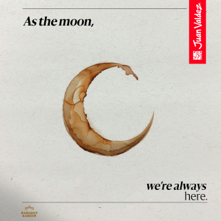 Juan Valdez: As the moon, we’re always here.