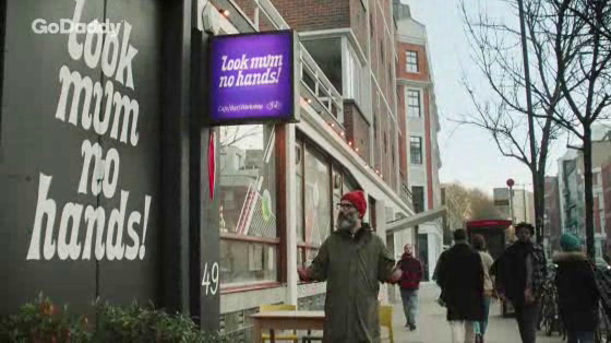 GoDaddy: Look Mum No Hands!