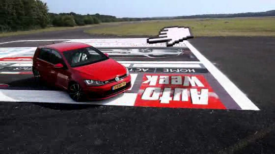 Golf GTI: Volkswagen Bannerbahn