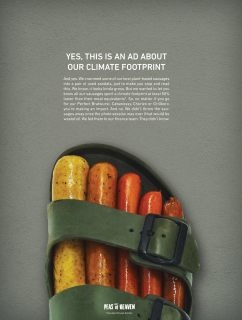 Peas of Heaven: The Sausage Footprint
