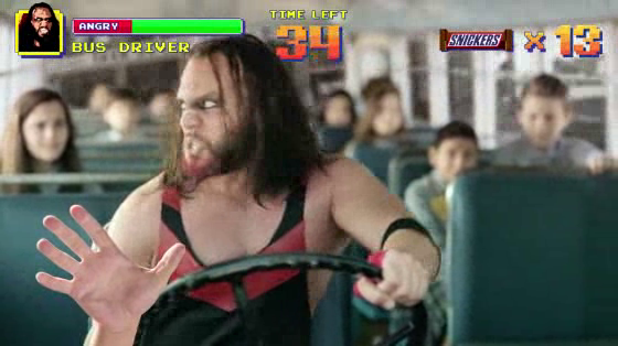 Snickers: Wrestler