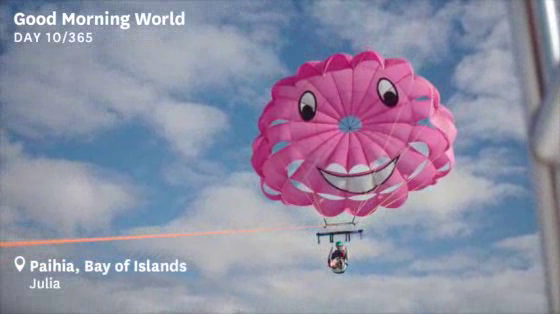 Tourism New Zealand: Good Morning World Week 2