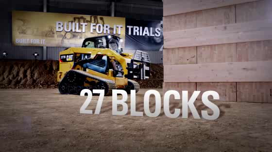 CAT Excavators: Stack