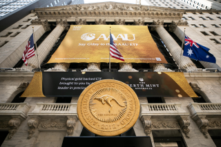 The Perth Mint: New York Stock Exchange turns gold