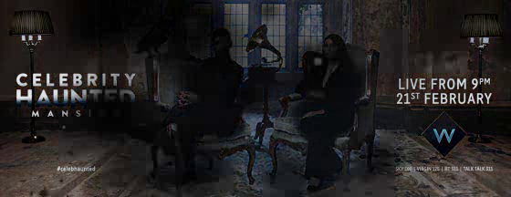 Channel W: Celebrity Haunted Mansion Billboard - Evening