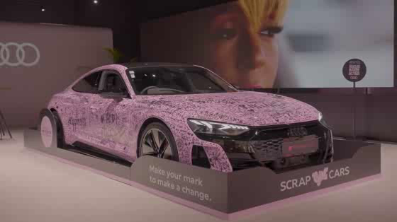 Audi: Scrap Girl Cars