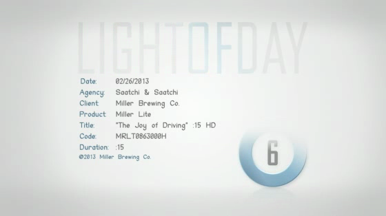 Miller Lite: The Joy of Driving