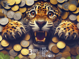 We can be Heroes: World Wildlife Day / Jaguar