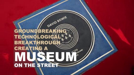 The Music Walk of Fame: An Augmented Space Oddity