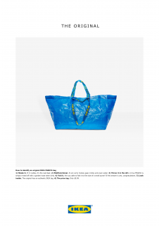 Frakta: IKEA Frakta Balenciaga