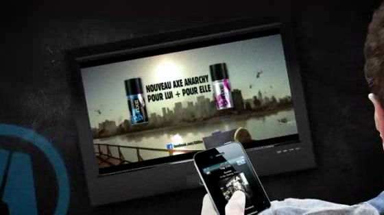 Axe: Shazam TV-Integration