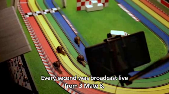 Huawei Mobile: Racing Battery Challenge