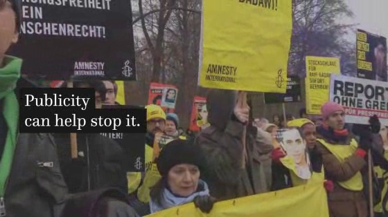Amnesty International: Movie Trailer Hijack