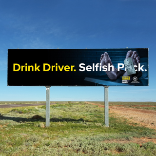 Think! Road Safety: Selfish Prick - Morgue