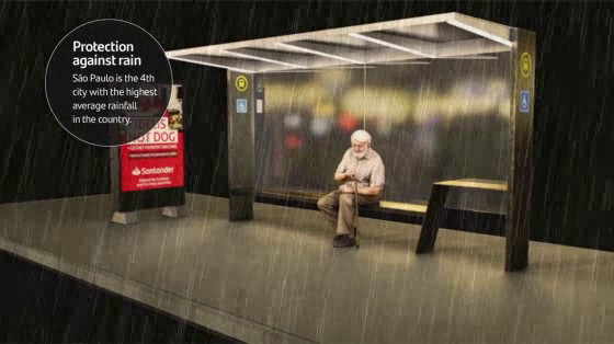 Santander Bank: Bus Stop. Business Go.