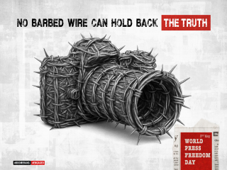 Great Cause: NO BARBED WIRE CAN HOLD BACK THE TRUTH