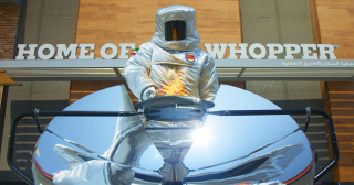 Burger King: SUN FLAME-GRILLED WHOPPER