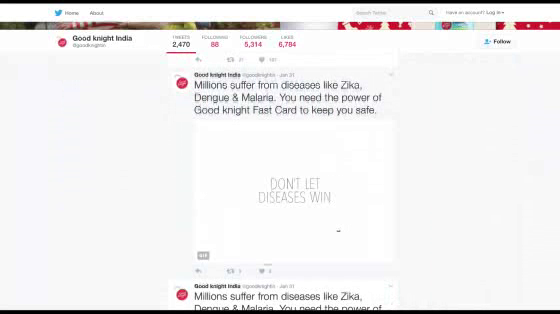 Good Knight Fast Card: Anti Mosquito Gifs