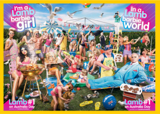 Lamb: Sam Kekovich creates Chopular Culture