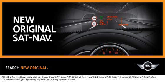 MINI UK: Original Sat Nav