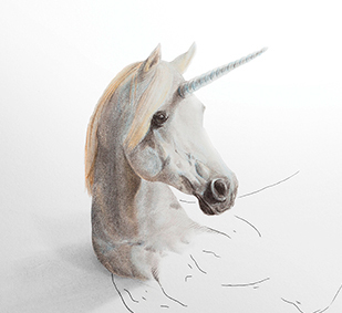 Scribe Colored Pencils: Unicorn