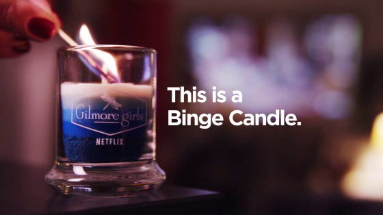 Netflix: The Netflix Binge Candle