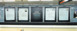 Situation Stockholm - Magazine sold by homeless people.: CV-Campaign