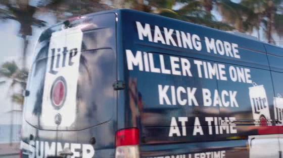 Miller Lite: A Summer Kick Back