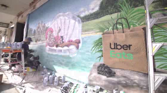 Uber Eats: Like All Of Bondi's Watching