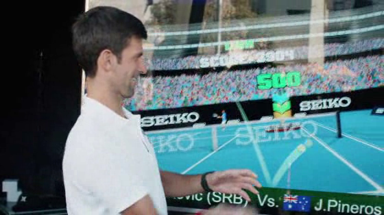 Seiko Australia: Novak Djokovic VR Experience