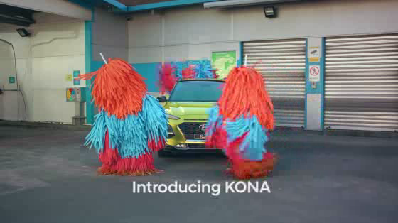 Hyundai Kona: Kona Car Wash 'Driver' Bumper