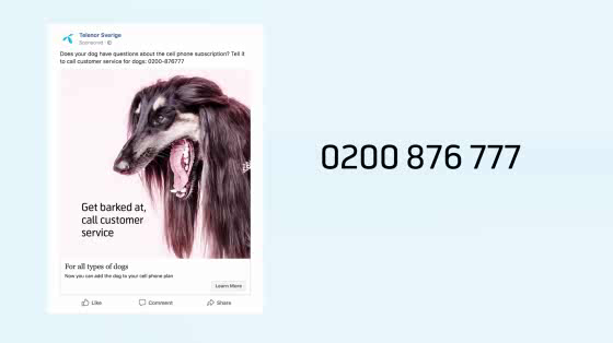 Telenor Family: Telenor Family – Customer Service for Dogs (Demo)