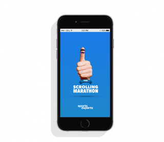 Sports Experts: The Scrolling Marathon