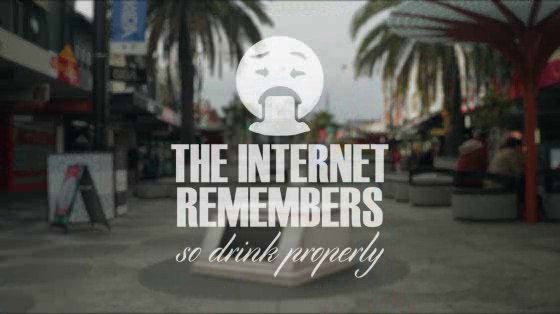 DrinkWise: The Internet Remembers Campaign Launch