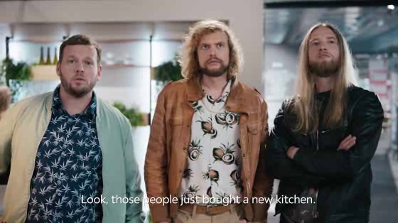 Futura DDB: Three Sweedes in Ikea 2